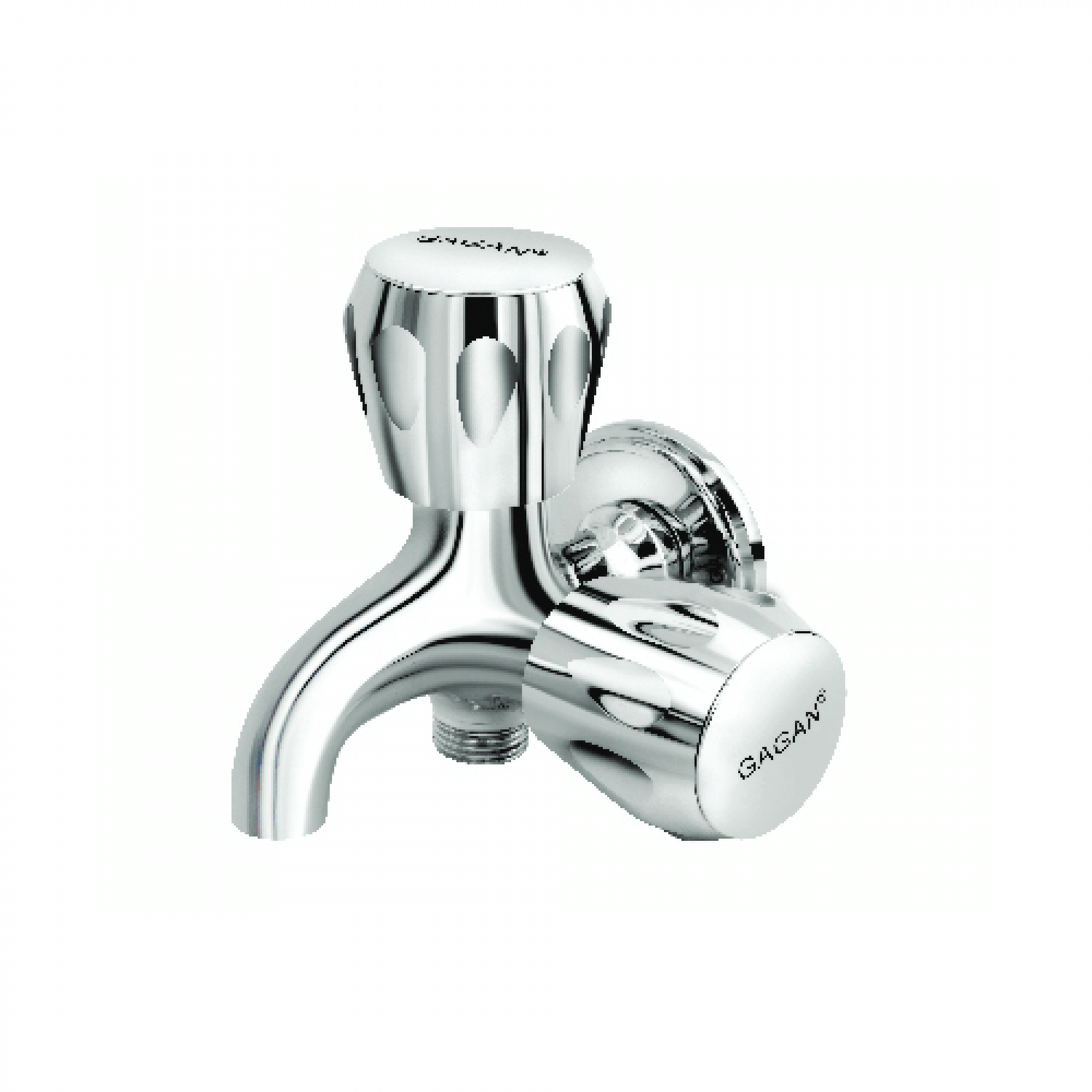 Bib Cock 2 Way With Flange(Art No- 411)