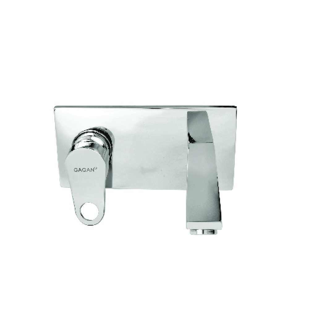 Single Lever Wall Mounted Basin Mixture With Spout(Art No- 318)