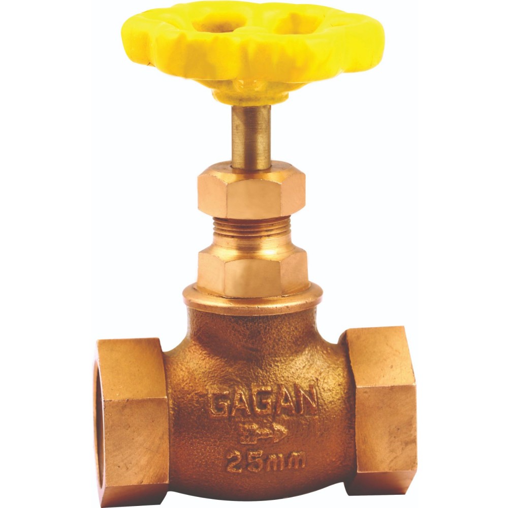 Gagan Gun Metal Wheel Valve No. 4